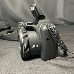 KODAK PIXPRO AZ255 デジタルカメラ ブラック 動作確認済み 単三電池仕様 コダック デジカメ 24-600mm 1:3.7-6.2 FULL HDの画像4