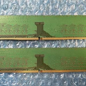 SAMSUNG 8GB×2枚 計16GB DDR4 PC4-2666V-UA2-11 中古動作品 デスクトップ メモリ 【DM-788】の画像2