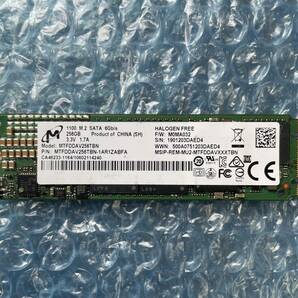 Micron 256GB SATA SSD M.2 中古動作品 正常【M-513】 の画像1
