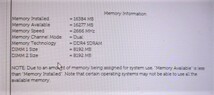 SAMSUNG 8GB×2枚 計16GB DDR4 PC4-2666V-SA1-11 中古動作品 ノートPC用 メモリ【NM-271】_画像5
