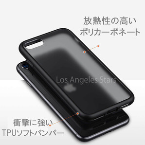 iPhoneSE ケース iphone8 iPhonse SE 黒 ブラック カバー バンパー 半透明 スマホケース マット 柔らかい TPU 薄い 指紋防止 送料無料 人気の画像2