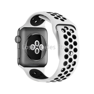 Apple Watch band アップルウォッチ シリコン バンド se series6 5 4 3 2 1 38mm 40mm スポーツ ベルト 交換 白 黒