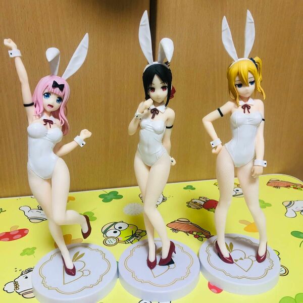 かぐや様は告らせたいBiCute Bunnies Figure 早坂愛かぐや様　千花バニーフィギュア3体セット箱無し