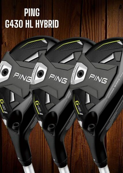 PING ピン G430 HL HYBRID UT ハイブリッド ユーティリティ 3本セット#3 #4 #5 SPEEDER NX 35