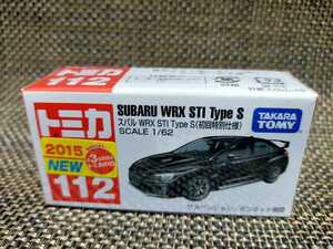 未開封 トミカ No.112 スバル WRX STI TYPE S（初回特別仕様）