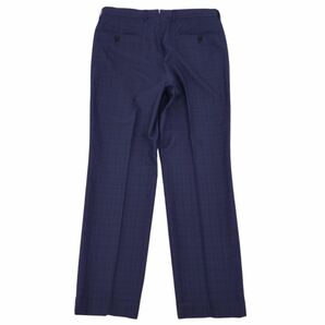 エルメネジルドゼニア Ermenegildo Zegna セットアップ シングル スーツ チェック シルク ウール メンズ 46 ネイビー cf03dn-rm11e27103の画像8