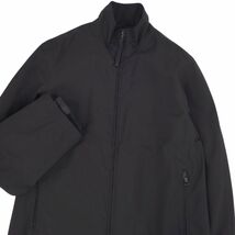 美品 プラダ PRADA ジャケット ブルゾン ジップアップ GORE-TEX ゴアテックス メンズ 46(S相当) ブラック cf04ed-rm10e27401_画像3