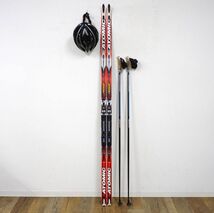 アトミック ATOMIC クロスカントリースキー redster worldcup classic 185cm ビンディング ストック ヘルメット セット cf04ol-rk26y05427_画像1