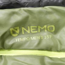 ニーモ NEMO TEMPO 35 テンポ メンズ レギュラー 化繊 シュラフ マミー型 寝袋 寝具 キャンプ アウトドア cf04dm-rk26y05519_画像7