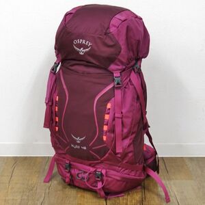 美品 オスプレー OSPREY kyte 46 カイト 46L レディース ザック バックパック リュック 登山 オスプレイ アウトドア cf04oe-rk26y05462