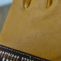 極美品 ペンドルトン PENDLETON Firewood Glove ファイヤー ウッド グローブ 革製 レザー 手袋 キャンプ アウトドア cf04mr-rk26y05313_画像6