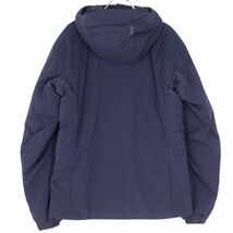 極美品 アークテリクス ARCTERYX ジャケット Atom Heavyweight Hoody アトム ヘビーウェイト フーディ メンズ S 紺 cf04mr-rm11f09512_画像4