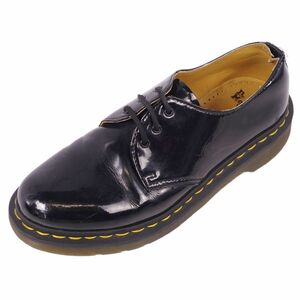 ドクターマーチン Dr.Martens レザーシューズ ダービーシューズ 3ホール 10084 パテントレザー 革靴 レディース UK5 cf04on-rm04f09794