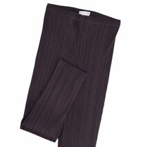 美品 プリーツプリーズ イッセイミヤケ PLEATS PLEASE パンツ ロングパンツ プリーツ ボトムス レディース 2 cf03db-rm05r06664_画像2