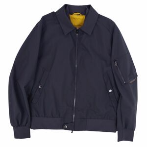 美品 ヒューゴボス HUGO BOSS ジャケット ブルゾン 2way リバーシブル ジップアップ 中綿入り アウター メンズ IT46 cf04mo-rm11r06671