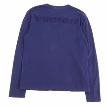 ルイヴィトン LOUIS VUITTON Tシャツ カットソー ロングスリーブ 長袖 ロゴ トップス メンズ XS ネイビー cf04me-rm11f09615_画像1