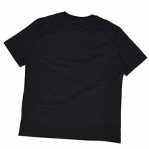 極美品 プラダ PRADA カットソー Tシャツ ショートスリーブ 半袖 無地 コットン トップス レディース XL ブラック cf04od-rm05r06733_画像3