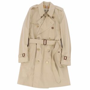 美品 バーバリー BURBERRY コート トレンチコート THE KENSINGTON ケンジントン 裏チェック 英国製 アウター メンズ 46 cf04ob-rm05f09780