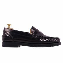 トッズ TOD'S ローファー モカシン コインローファー カーフレザー シューズ メンズ 7(26cm相当) ブラック cf04db-rm10f09948_画像7