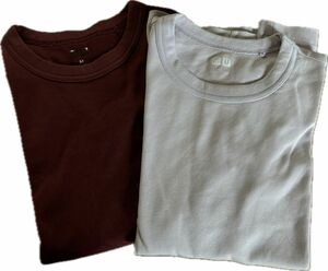 【2枚セット】ユニクロ UNIQLO 半袖 クルーネックT