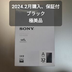 SONY A306 ブラック ソニー ウォークマン A300シリーズ NW-A306 WALKMAN