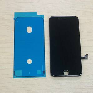 iPhone 7【純正再生品 】フロントパネル 画面 液晶 修理 交換 カラー黒 、防水シール付き 。 ジャンクの画像2