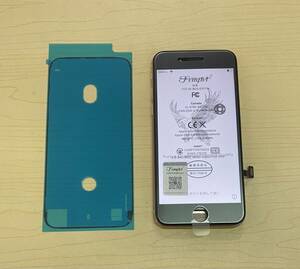 iPhone 8、iPhone SE2 ( 2020 )【純正再生品 】フロントパネル 画面 液晶 修理 交換 カラー黒 、防水シール付き 。 ジャンク 4