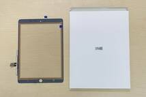 新品 iPad 6 (2018)フロント タッチ パネル ガラス割れ・タッチ不良 修理・交換用 カラー白_画像2