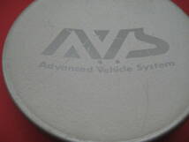 即決 e437 AVS AVS アドバン ADVAN Racingモデル５ アルミホイール用センターキャップ中古1個 シルバー HE-54 A.V.S　MODEL5 ツメ折れあり_画像3