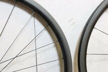 ○Roval ロヴァール RAPIDE CLX32 RIM シマノフリー 11s対応 チューブラー カーボンホイールセット 美品_画像7