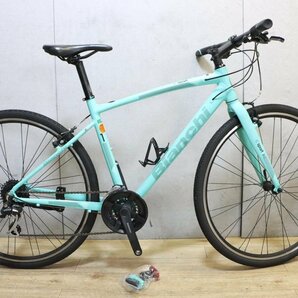 ■Bianchi ビアンキ C-SPORT1 クロスバイク SHIMANO 3X8S サイズ470 2019年前後の画像1