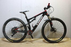 ■TREK トレック SUPERFLY FS 9.8 29er MTB フルカーボン SHIMANO XT M8000 1X11S サイズ17.5 2015年モデル