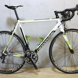 ULTEGRAカスタム!!■cannondale キャノンデール caad10 5 エントリーロード 6700 MIX 2X10S サイズ58 2014年モデル 美品の画像1