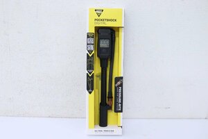 ▲TOPEAK トピーク POCKET SHOCK DIGITAL 米式対応 携帯ポンプ 未使用品