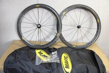 ○MAVIC マビック COSMIC CARBONE 40T シマノフリー 11s対応 チューブラー カーボンホイールセット_画像1