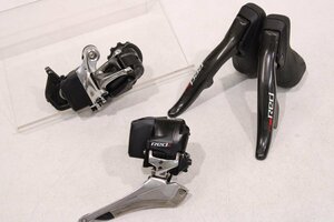 ★SRAM スラム RED e-TAP 2x11s 電動ワイヤレス リムブレーキ 3点グループセット WiFLi バンド式 美品