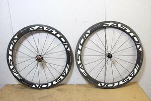 ○EASTON イーストン EC90 AERO RIM シマノフリー 11s対応 チューブラー カーボンホイールセット