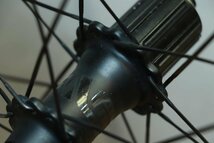 最上位カーボンハブ! ○ENVE エンヴィ SES 4.5 enve カーボンハブ シマノフリー 11s対応 チューブラー カーボンホイールセット 美品_画像4