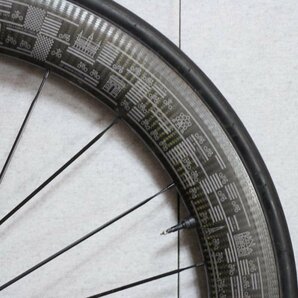 希少限定モデル!○MAVIC マビック COMETE PRO CARBON SL UST TDF RIM シマノ11s対応 チューブレス カーボンホイールセット 美品の画像9