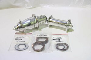 ★CHRISKING クリスキング classic 前後ハブセット 100/130mm QR shimano 10speeds シルバー