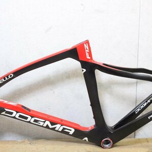 □PINARELLO ピナレロ DOGMA F12 DISK カーボンフレーム 2020年 500size ジャンク品の画像2