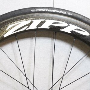 ○ZIPP ジップ 404 Firecrest RIM シマノフリー 11s対応 クリンチャー カーボンホイールセットの画像5