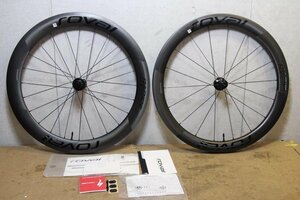 ○Roval ロヴァール RAPIDE CLX2 DISC シマノフリー 11s対応 クリンチャー チューブレス カーボンホイールセット 美品