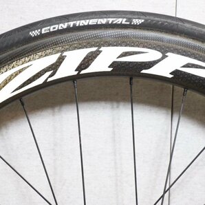 ○ZIPP ジップ 404 Firecrest RIM シマノフリー 11s対応 クリンチャー カーボンホイールセットの画像10