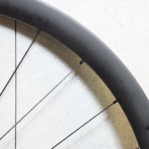 ○BONTRAGER ボントレガー Aeolus PRO 37 DISC シマノフリー 11s対応 クリンチャー チューブレス カーボンホイールセット 極上品の画像8