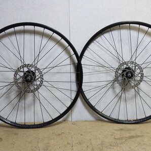 ○BONTRAGER ボントレガー CONNECTION 26inch DISC シマノフリー 10s対応 クリンチャー ホイールセット 美品の画像3