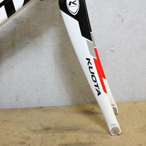 □KUOTA クォータ KORSA カーボンフレーム 2014年 S/500 sizeの画像5