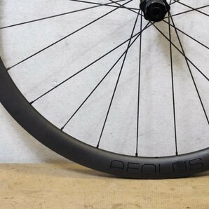 ○BONTRAGER ボントレガー Aeolus PRO 37 DISC シマノ11s対応 クリンチャー チューブレス カーボンホイール リアホイール ジャンク品の画像7