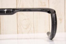 ★SPECIALIZED スペシャライズド S-WORKS AEROFLY fact CARBON カーボンドロップハンドル 420mm(C-C) 美品_画像3