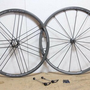 ○Campagnolo カンパニョーロ SHAMAL MILLE C17 シマノフリー 11s対応 クリンチャー ホイールセット 美品の画像1